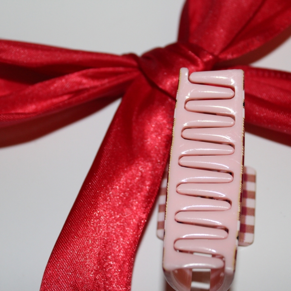 Sweetheart Sampler Mini Claw Clip - Cupid's Ribbon - Picture 3 of 4